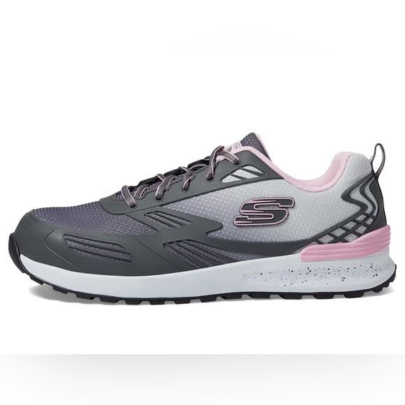 Women's SKECHERS Bulklin Kaytin Comp Safety Toe Work Sneakers - Picture 4 of 7